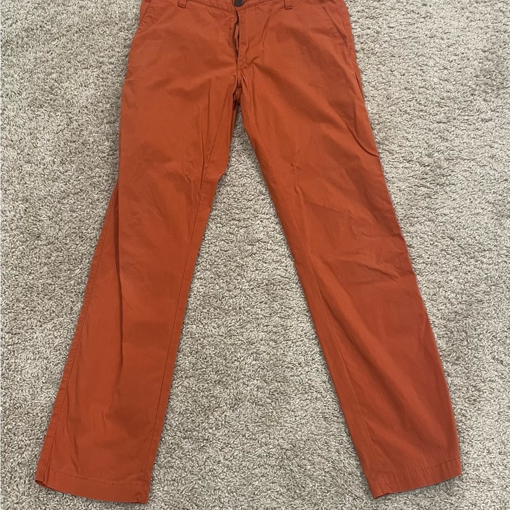 Dockers Men's Rust Chinos